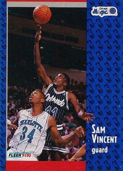 1991 FLEER #333 Sam Vincent - Standard