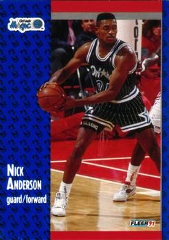 1991 FLEER #143 Nick Anderson - Standard