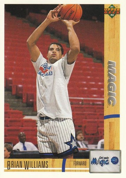 1991 Upper Deck MAGIC #499 Brian Williams - Standard