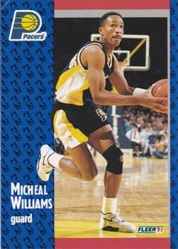 1991 FLEER #88 Micheal Williams - Standard