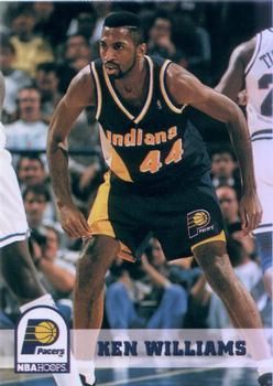 1994 NBAHoops #349 Kenneth Ray Williams - Standard