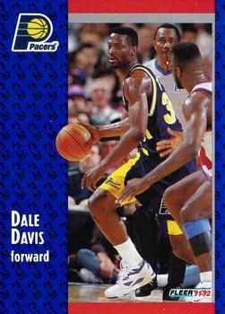 1991 FLEER #293 Dale Davis - Standard