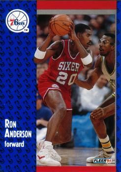 1991 FLEER #150 Ron Anderson - Standard