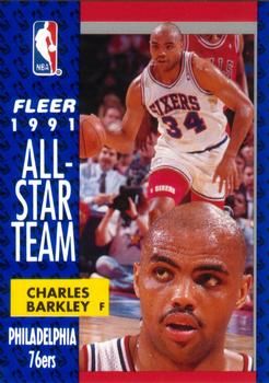 1991 FLEER #213 Charles Barkley - Standard