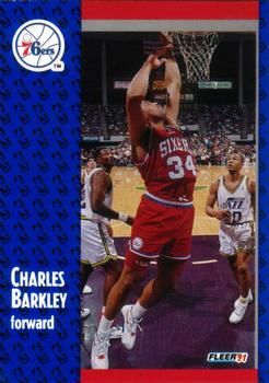 1991 FLEER #151 Charles Barkley - Standard