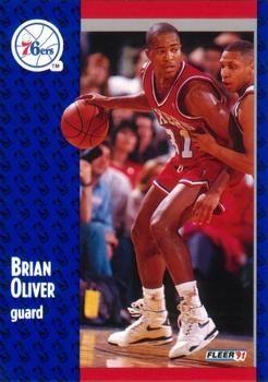 1991 FLEER #157 Brian Oliver - Standard