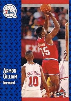 1991 FLEER #153 Armon Gilliam - Standard