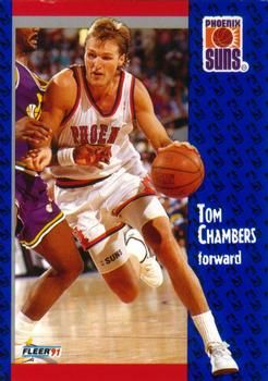 1991 FLEER #158 Tom Chambers - Standard