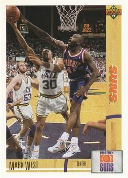 1991 Upper Deck SUNS #115 Mark West - Standard