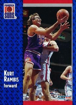 1991 FLEER #343 Kurt Rambis - Standard