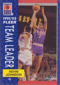 1991 FLEER #392 Kevin Johnson - Standard