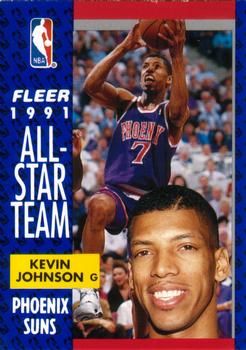 1991 FLEER #210 Kevin Johnson - Standard