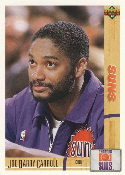 1991 Upper Deck SUNS #373 Joe Barry Carroll - Standard