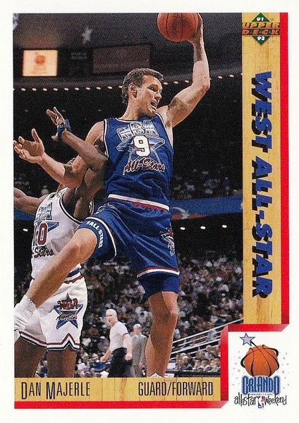 1991 Upper Deck #475 Dan Majerle - Standard