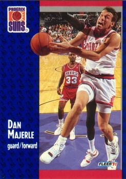 1991 FLEER #163 Dan Majerle - Standard