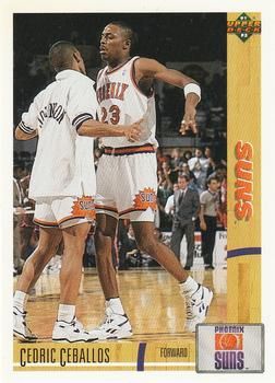 1991 Upper Deck SUNS #160 Cedric Ceballos - Standard