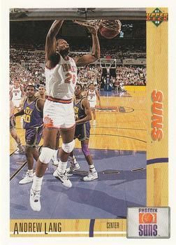 1991 Upper Deck SUNS #158 Andrew Lang - Standard