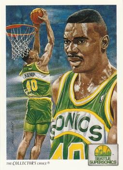 1991 Upper Deck #96 Shawn Kemp - Standard