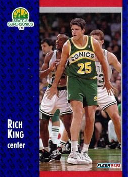 1991 FLEER #360 Rich King - Standard