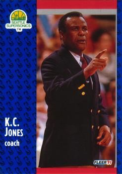 1991 FLEER #191 K.C. Jones - Standard