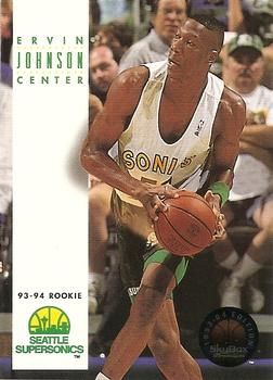 1993 SkyBox #189 Ervin Johnson - Standard