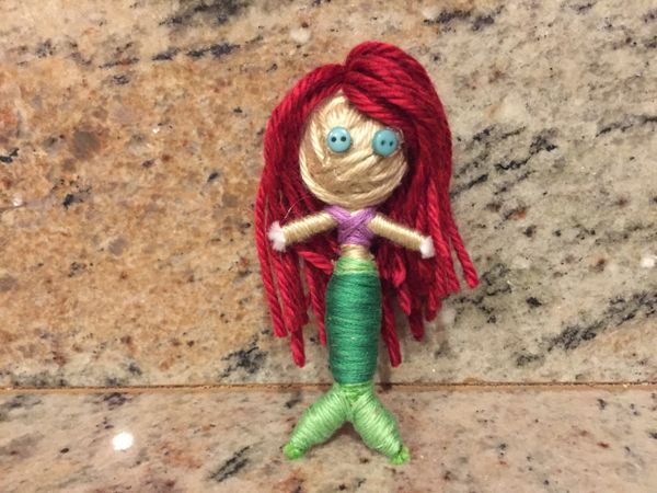 Mermaid voodoo doll online