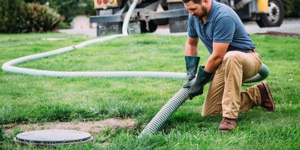 Septic system pumping