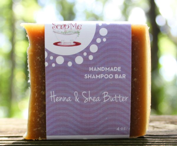Mellem tyv En nat Henna & Shea Butter Shampoo Bar | SoapMe With Nature