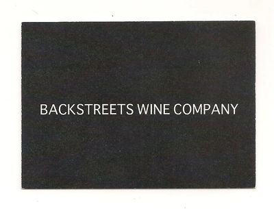 BACKSTREETS WINE COMPANY