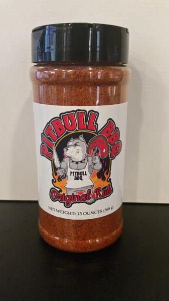 13 Ounce Pitbull BBQ Original Rub