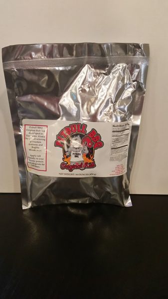 1LB Bag Pitbull BBQ Orignal Rub