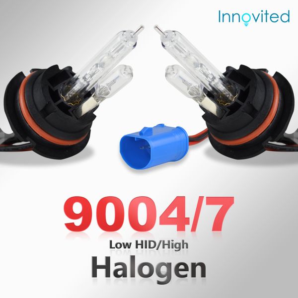 Innovited 9004/7-2 Halogen High and Low HID Replacement Bulbs