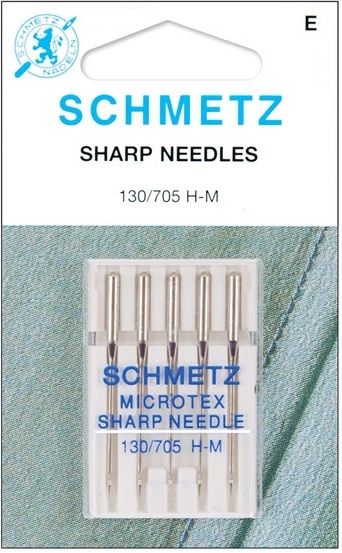 Schmetz Microtex Sharp Needles Size 60/8