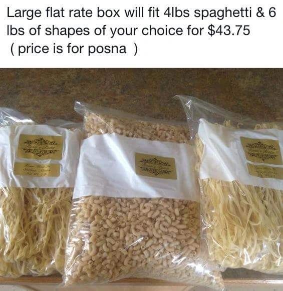 Spaghetti / Shape mix package