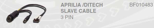 APRILIA / DITECH SLAVE CABLE 3 PIN BF010483
