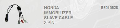 HONDA IMMOBILIZER SLAVE CABLE 2 PIN BF010528