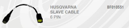 HUSQVARNA SALVE CABLE 6 PIN BF010551