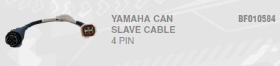 YAMAHA CAN SLAVE CABLE 4 PIN BF010584