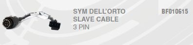 SWM DELLORTO SLAVE CABLE 3 PIN BF010615
