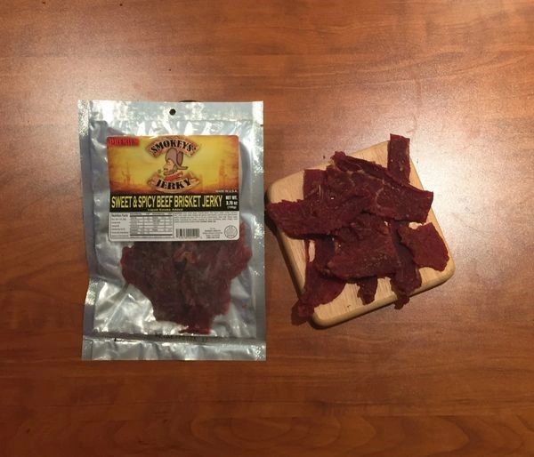 Sweet And Spicy Beef Brisket Jerky 375oz 9764