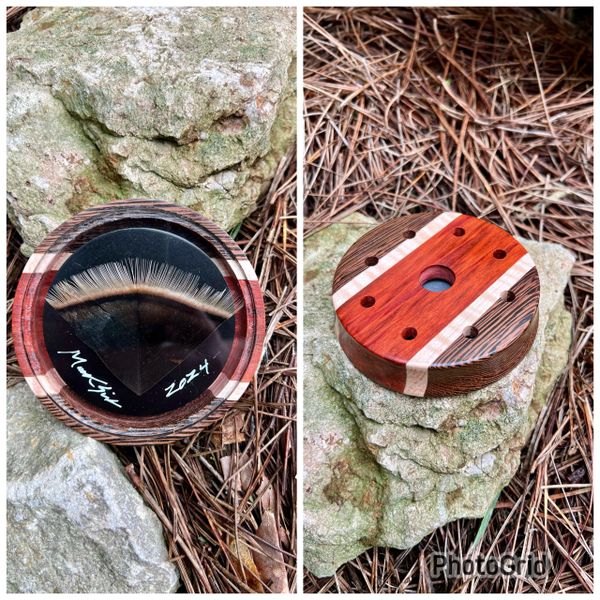 Wenge/Curly Maple/Redheart-Glass