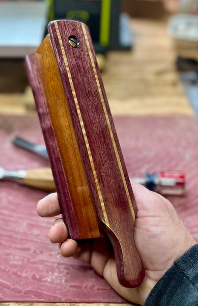 Purpleheart & Mahogany