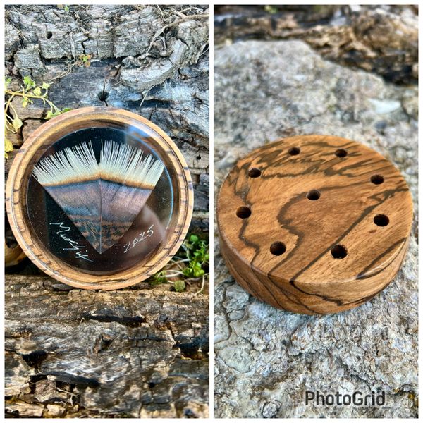 Zebrawood-Glass