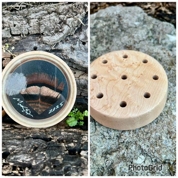 Curly Birdseye Maple-Glass