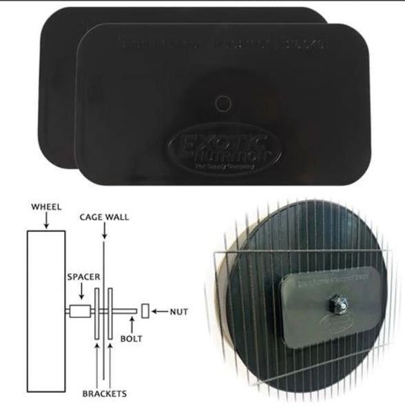 Silent Runner Cage Attachment Plates South West Sugar Gliders