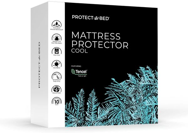 therm a sleep collection waterproof mattress protector king