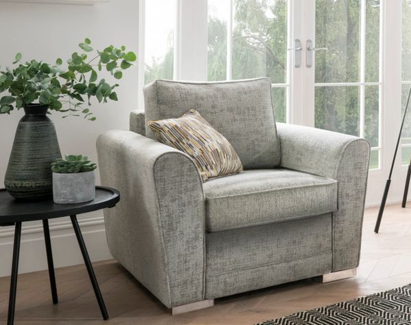 Fabric sofas store and chairs