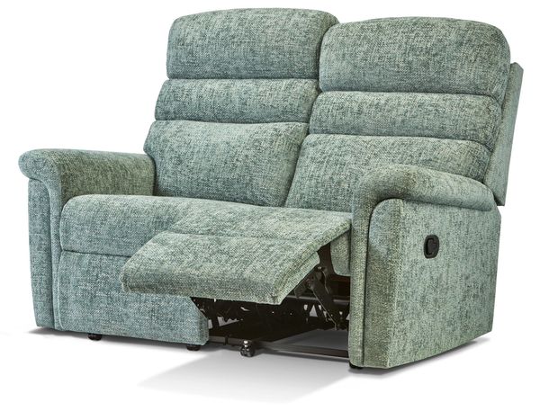 Sherborne Comfi Sit Two Seater Electric Reclining Fabric Sofa Adjustable Beds Riser Recliner Chairs Beds Sofas Recliners