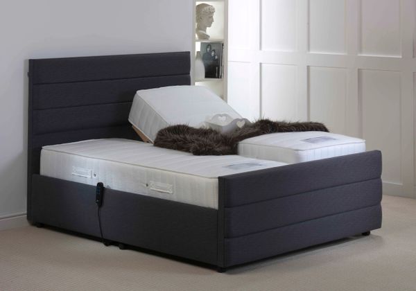 Electric adjustable deals bed frame twin