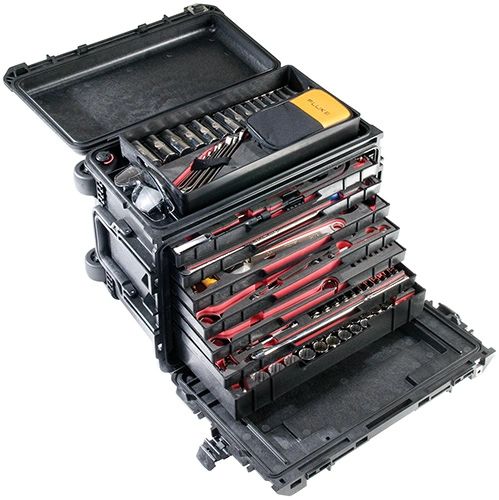 Gen 1 Pelican 0450 Mobile Tool Box - Kaizen Inserts for drawers